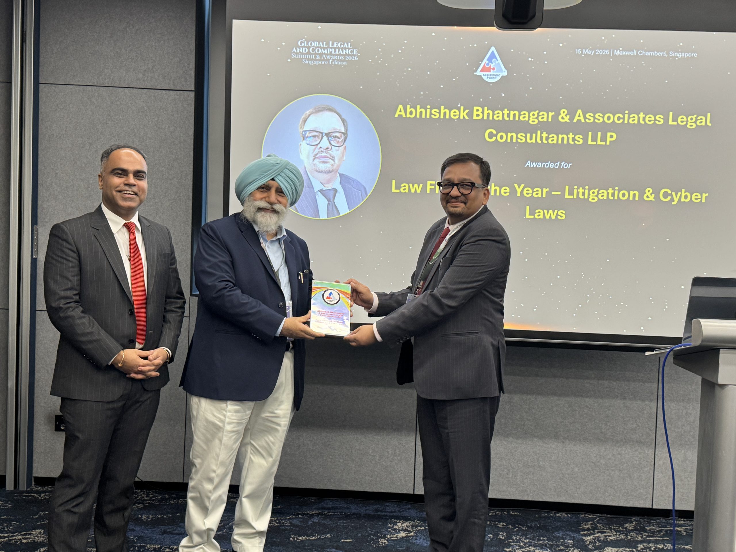 Law Firm Of The Year Award @ Singapore 2026
